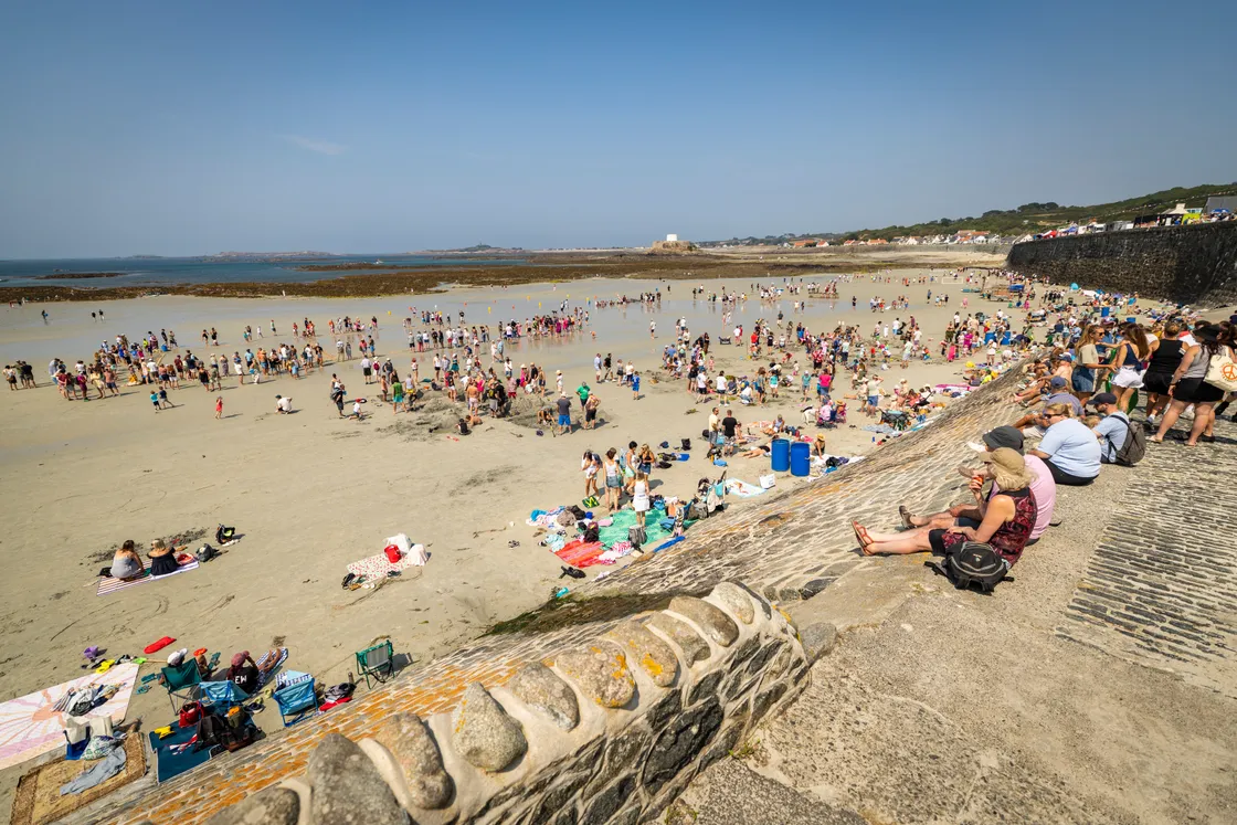 ‘It’s clear that this is going to be an absolute record breaker,’ said Rocquaine Regatta president Pierre Lenfestey.