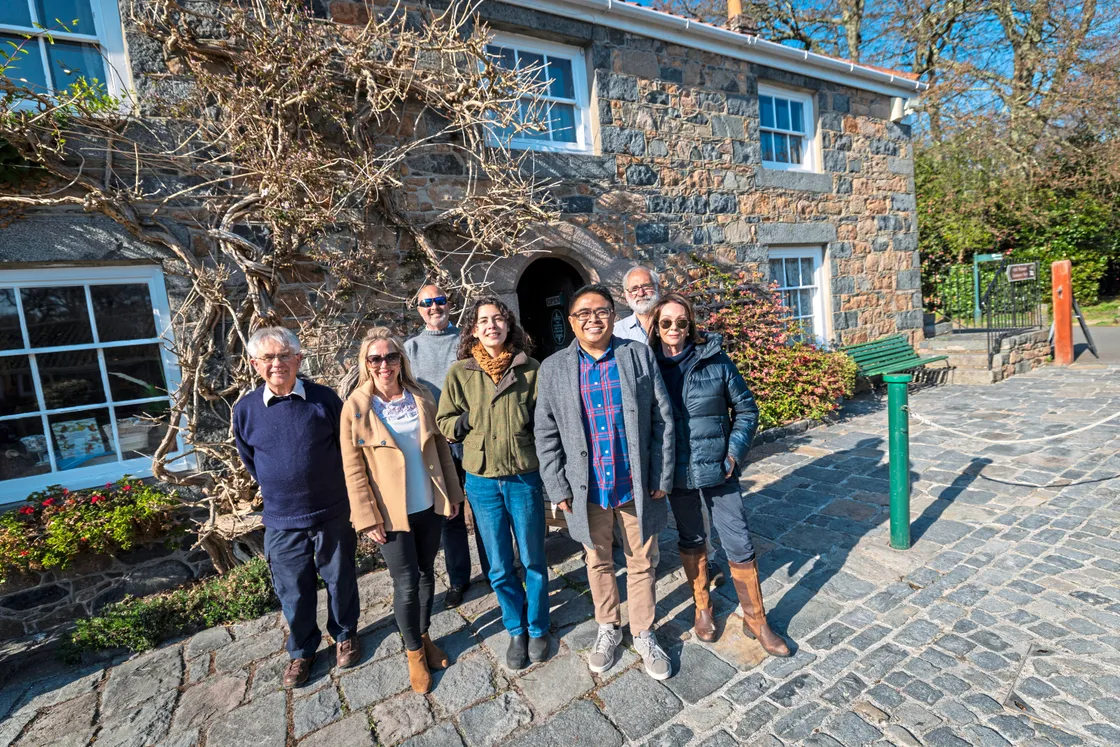 National Trust Guernsey vice-president Sara Jane Lampitt said that it had been a special visit.