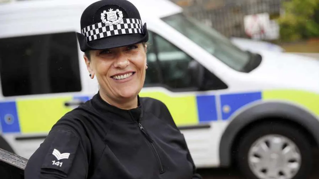 Commended sergeant 'just part of a team'