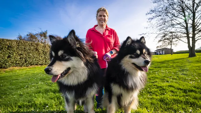 Crufts prizes for two local dog owners