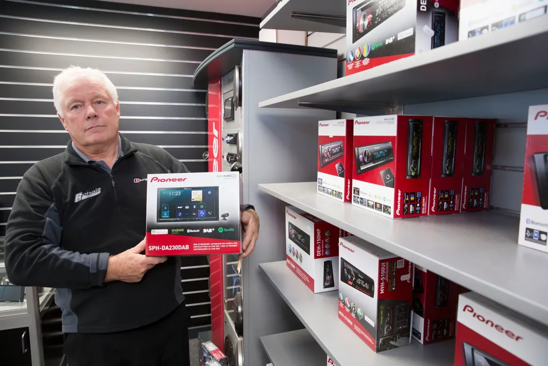 Pic by Adrian Miller 14-10-19      .Rohais Motor Centre.The shop was broken into and a car was stolen..Owner Mark Sauvarin. (26062389)