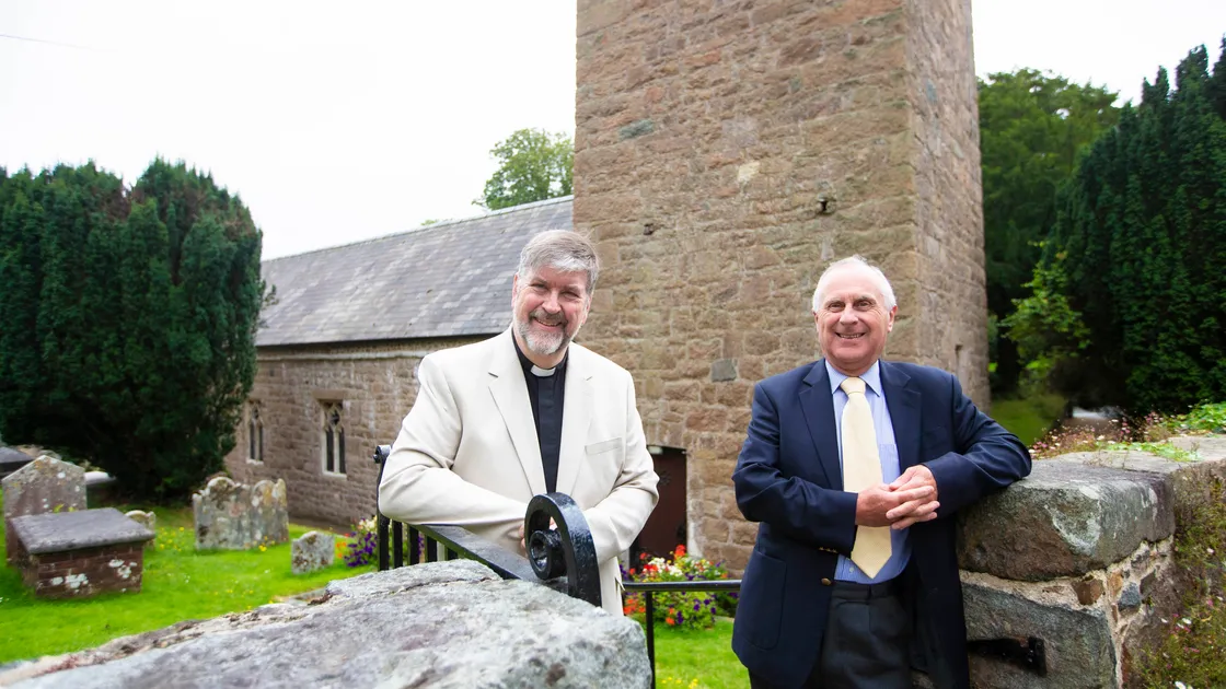 The Very Rev. Tim Barker, left, and Jurat David Robilliard are stepping down from representing Guernsey at the General Synod after 20-plus years’ service. (Picture by Peter Frankland, 29914430)