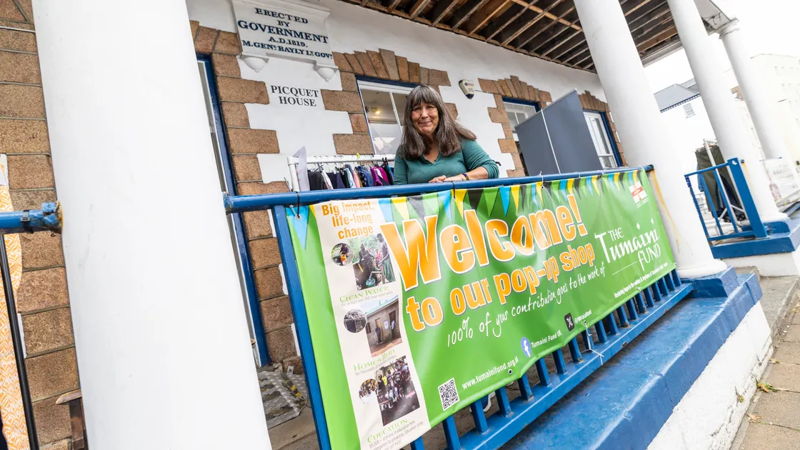 Dr Susan Wilson of the Tumani Fund. The charity is looking for new premises to run its shop as it has been given a month’s notice to vacate the Picquet House.