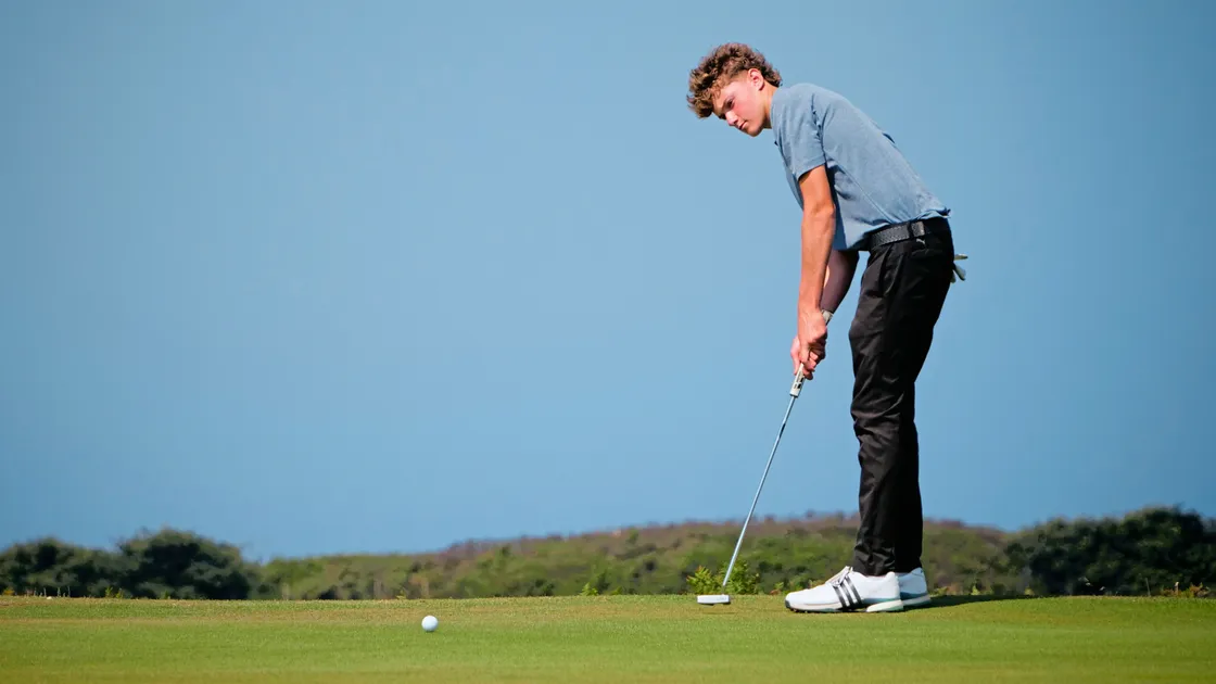 McKenna is heading to the US next month on a college golf scholarship.