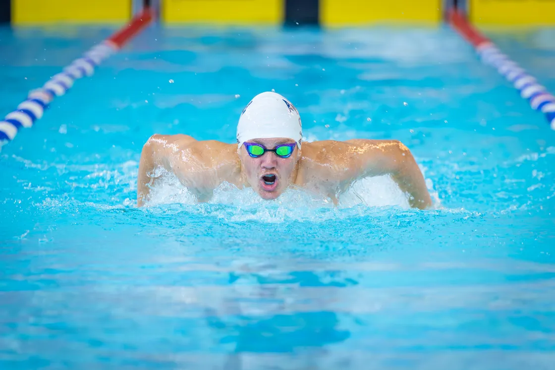 Zachary Maiden was the dominant force in the 13-14 boys’ category, winning all of his 11 events.