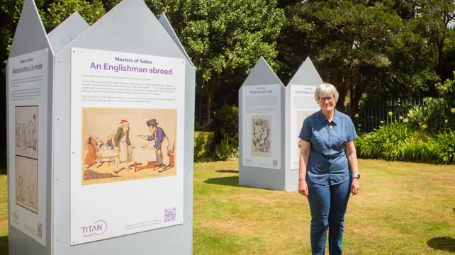 Island’s satirical side on show at the Priaulx Library