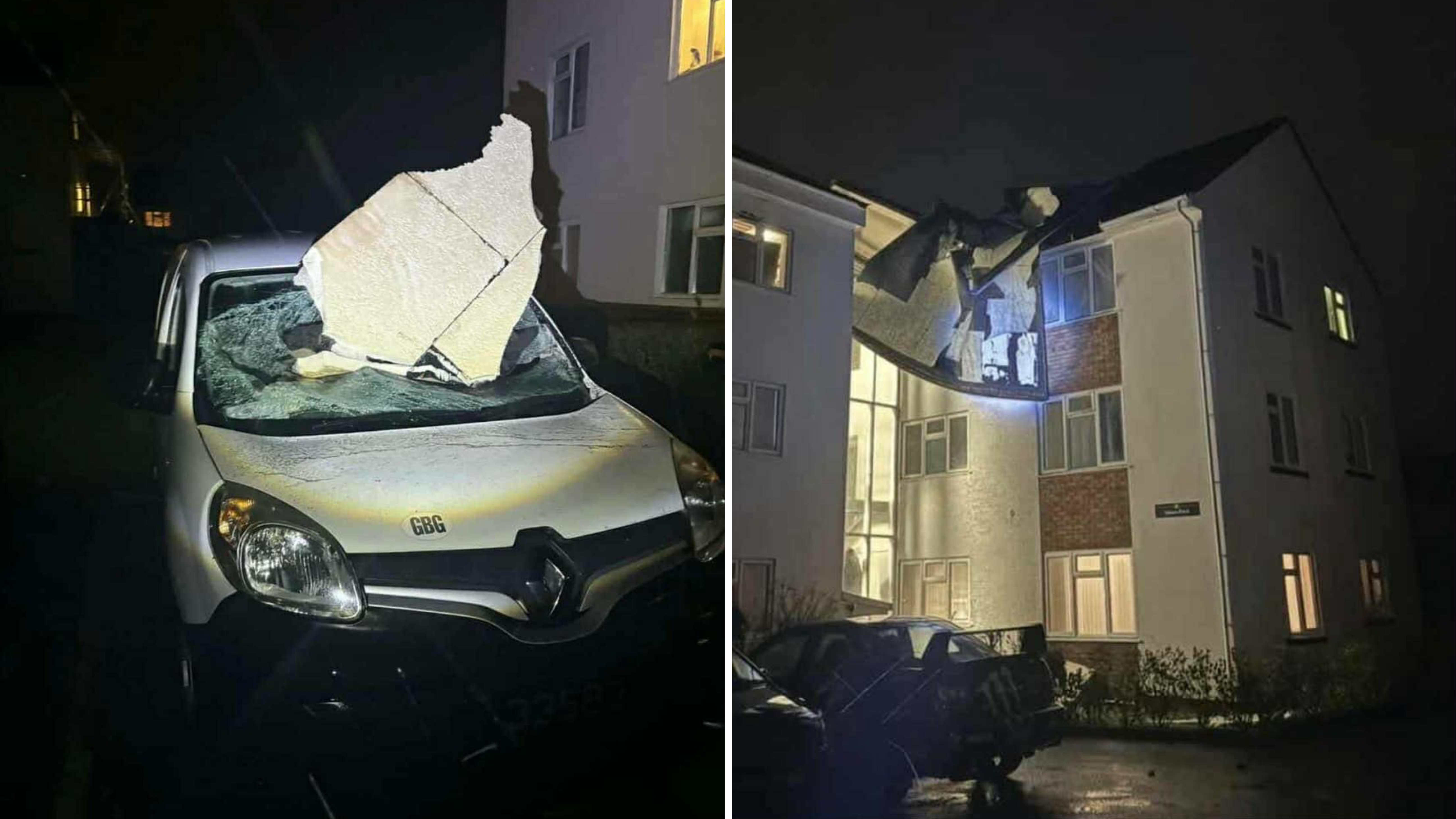 Widespread damage reported as Storm Goretti brings 84mph gusts