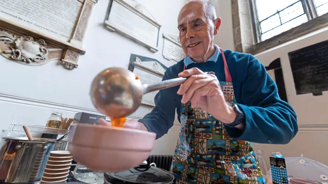 Town Church’s community lunch serves up good cheer