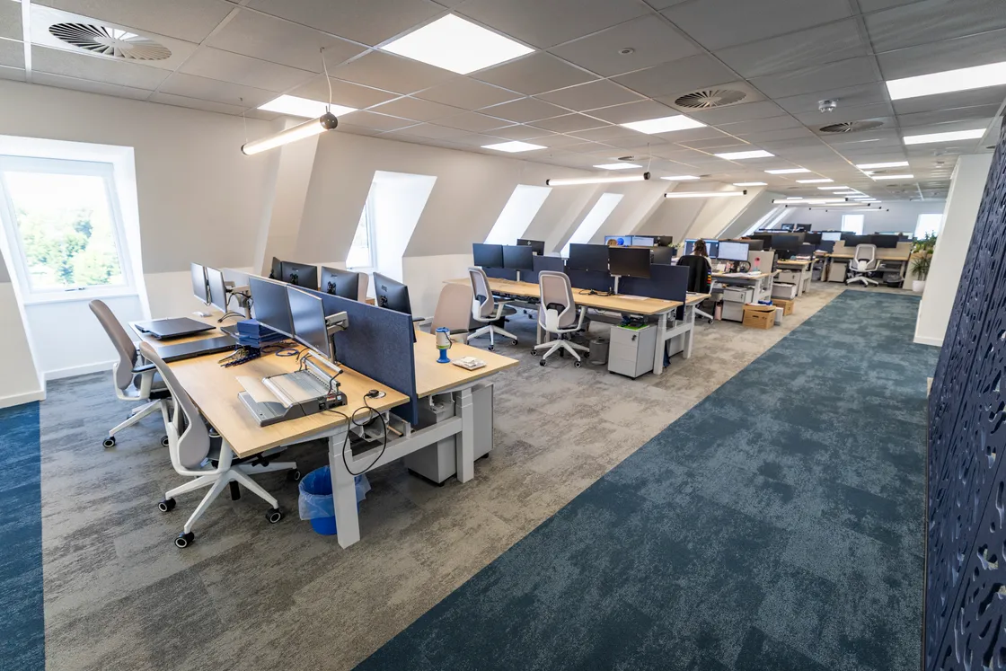 ‘We wanted an office that aligned with what both the business and the staff needed.’