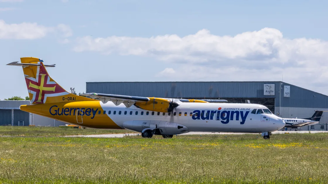 Aurigny started the service following the collapse of Blue Islands in November last year.