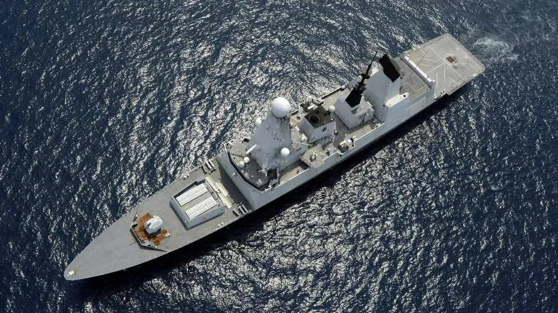HMS Daring here for first time since 2012