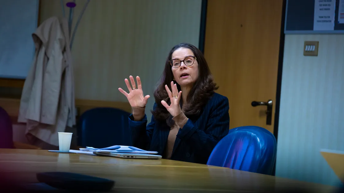 Education, Sport & Culture president Andrea Dudley-Owen. (Picture by Peter Frankland, 34015238)