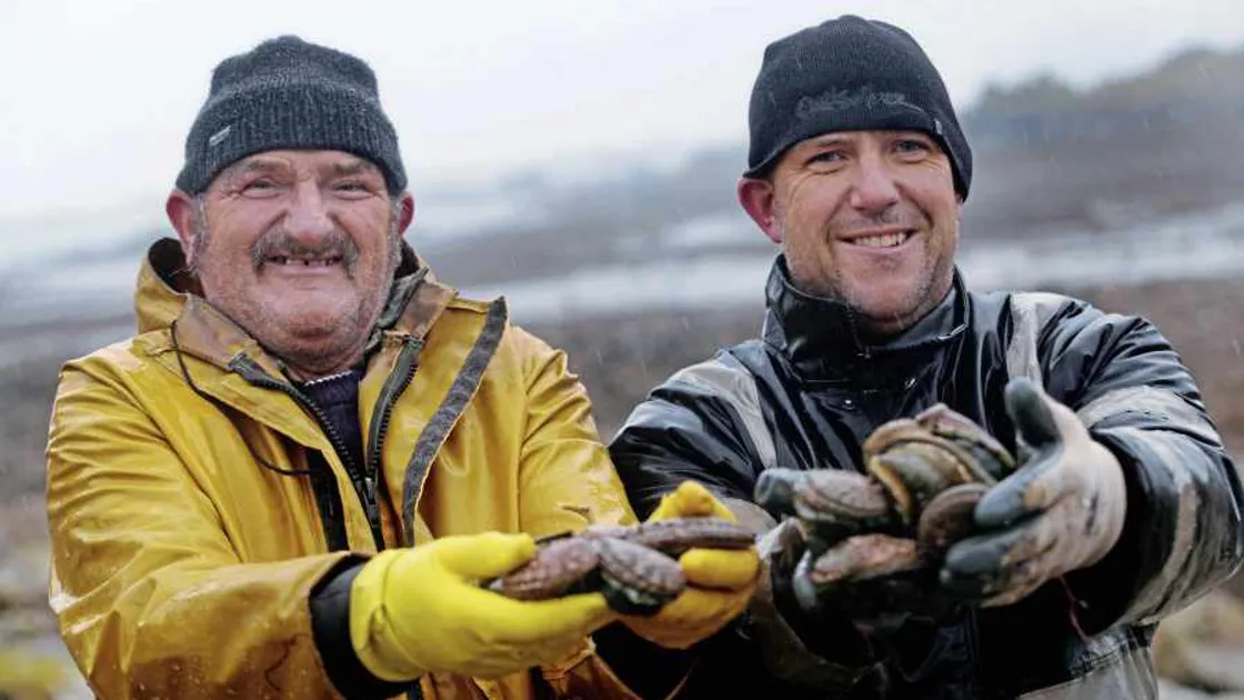 Ormer gatherers not put off by weather