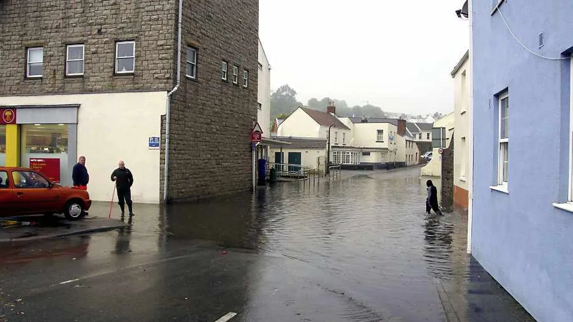 Town floods blamed on lack of green space