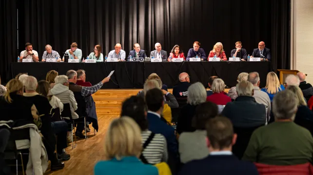By-election candidates face the public at Press hustings