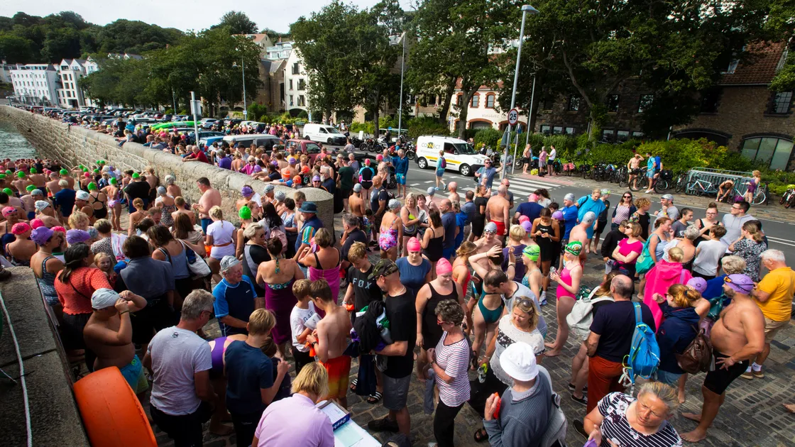 August’s Castle Swim saw around 600 people take part. (Picture by Cassidy Jones, 30256047)