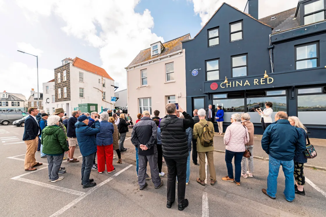 A crowd of about 60 people were present at yesterday’s ceremony.