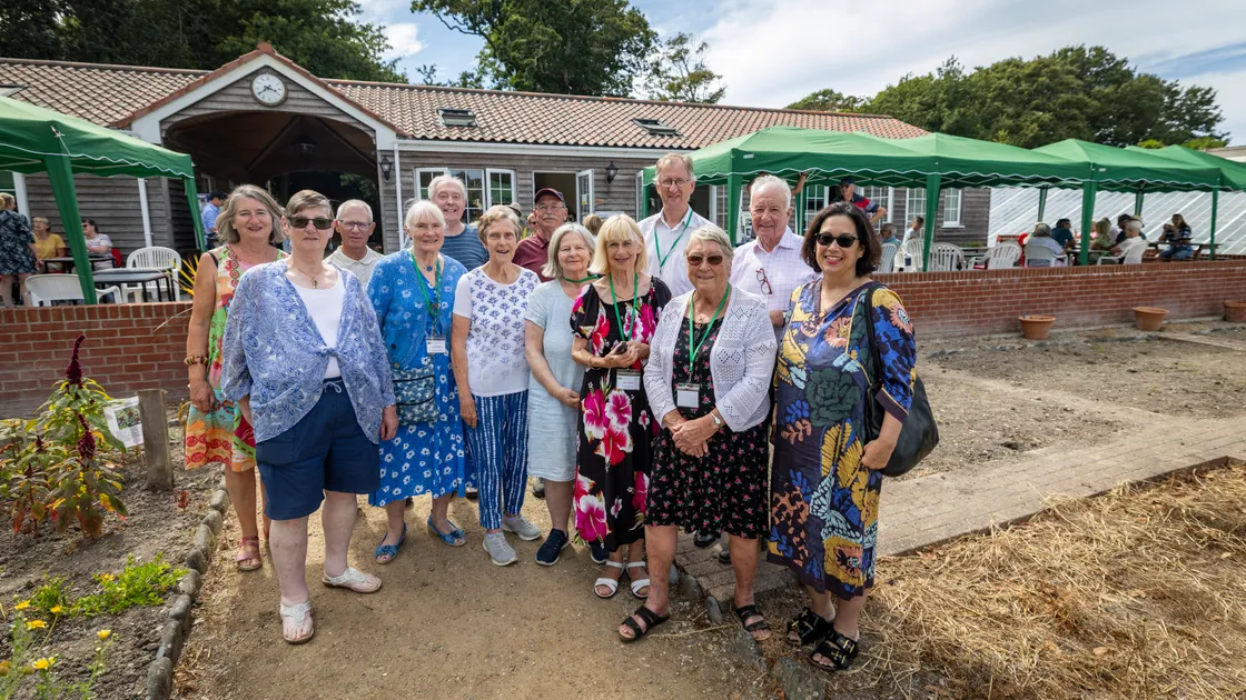 Founders and volunteers of The Victorian Walled Kitchen Garden celebrated its 20th anniversary at Saumarez Park on Saturday. Guests enjoyed refreshments, music and the chance to explore the gardens. 					 (Pictures by Sophie Rabey, 34866703)
