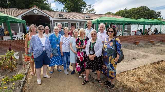 ‘Special day’ as garden volunteers celebrate major milestone