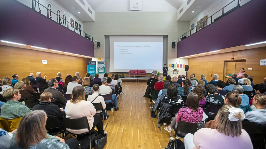 The Association of Guernsey Charities Annual Conference held at Les Beaucamps High School. (Picture by Peter Frankland, 33679649)