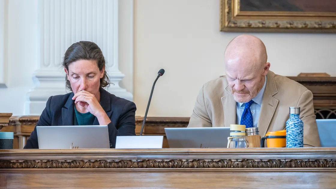 President Lindsay de Sausmarez and her vice-president and treasury lead Gavin St Pier answered 25 questions over the course of a 90-minute Facebook Live event