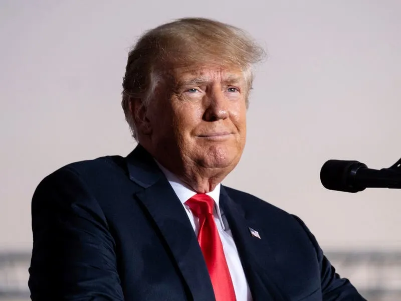 Former US President Donald Trump.