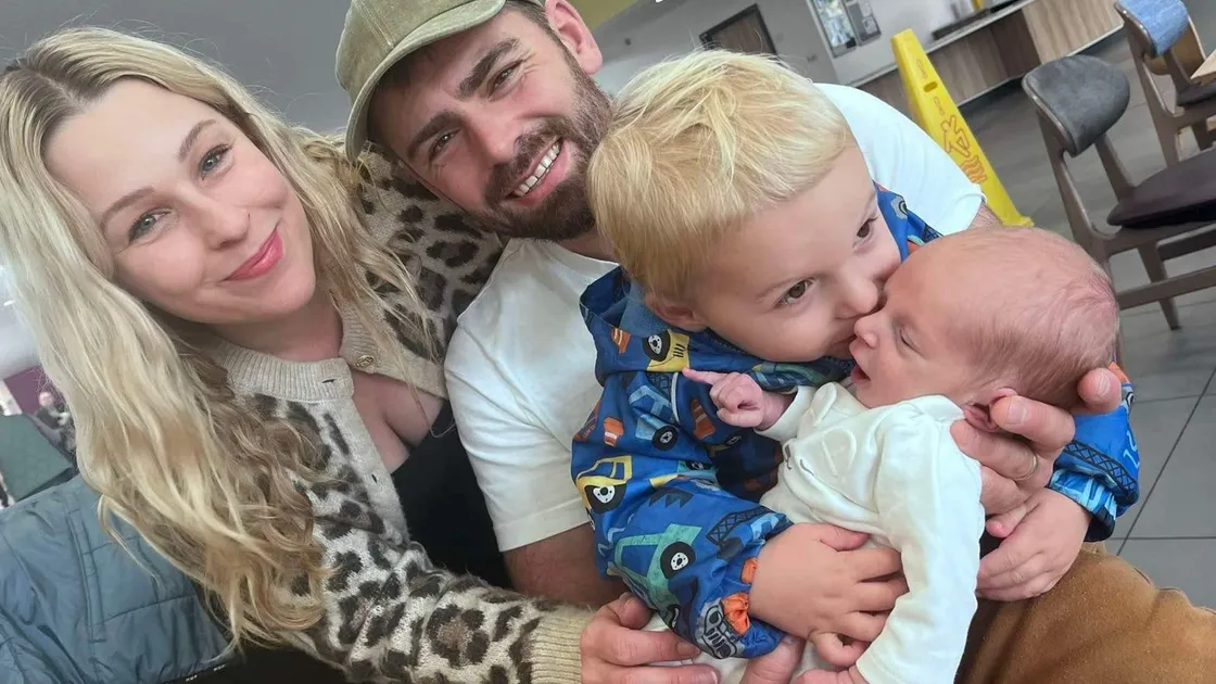 The Atkinson family has shared how the Priaulx Premature Baby Foundation helped keep them together through the most frightening months in their lives, while their newborn baby, Miles, was receiving round-the-clock treatment at Southampton hospital. Pictured are Rebecca, Charlie, Rene, 4, and baby Miles. 	 (Pictures supplied)