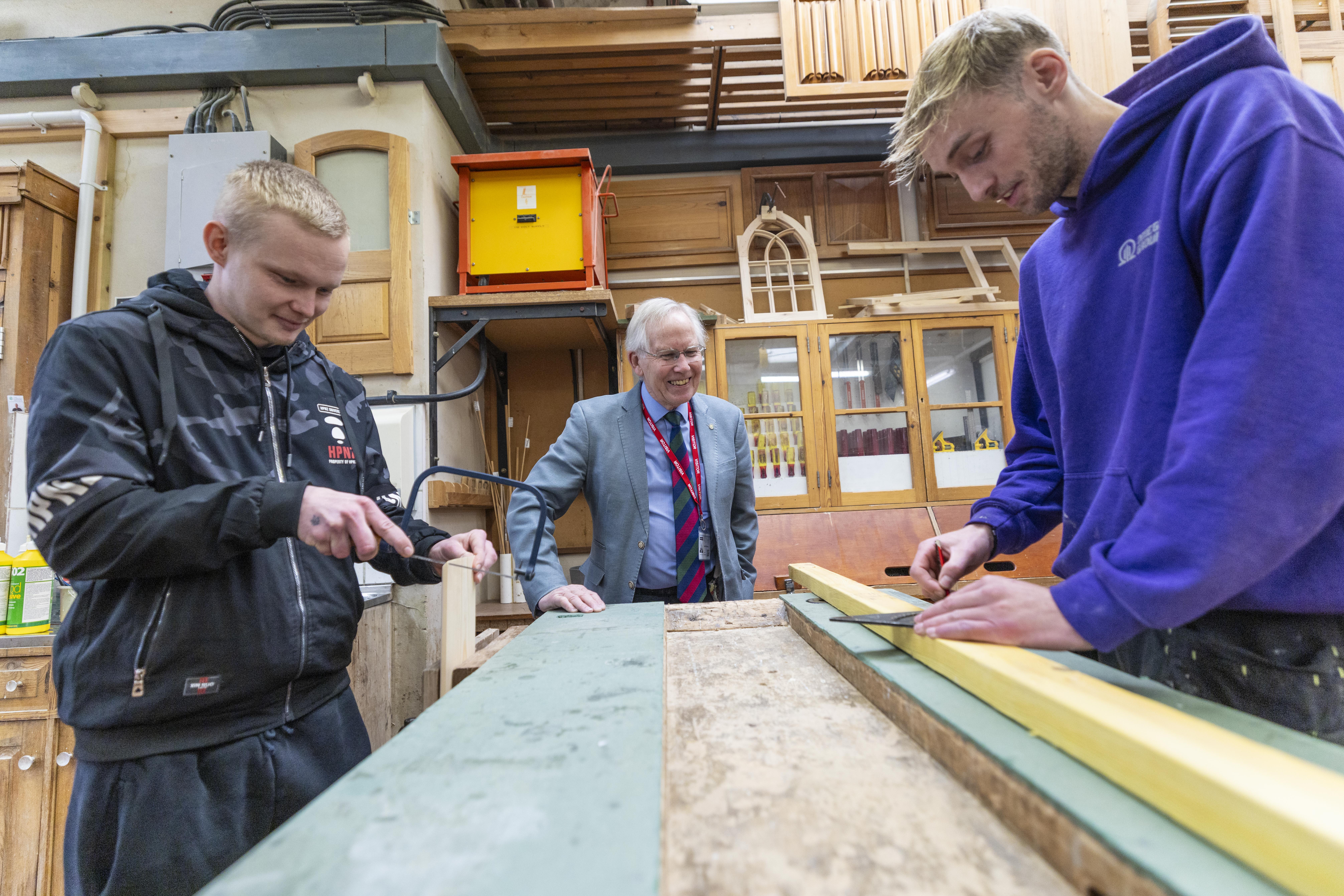 Institute of Carpenters’ head praises TGI apprenticeships