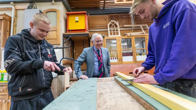Institute of Carpenters’ head praises TGI apprenticeships