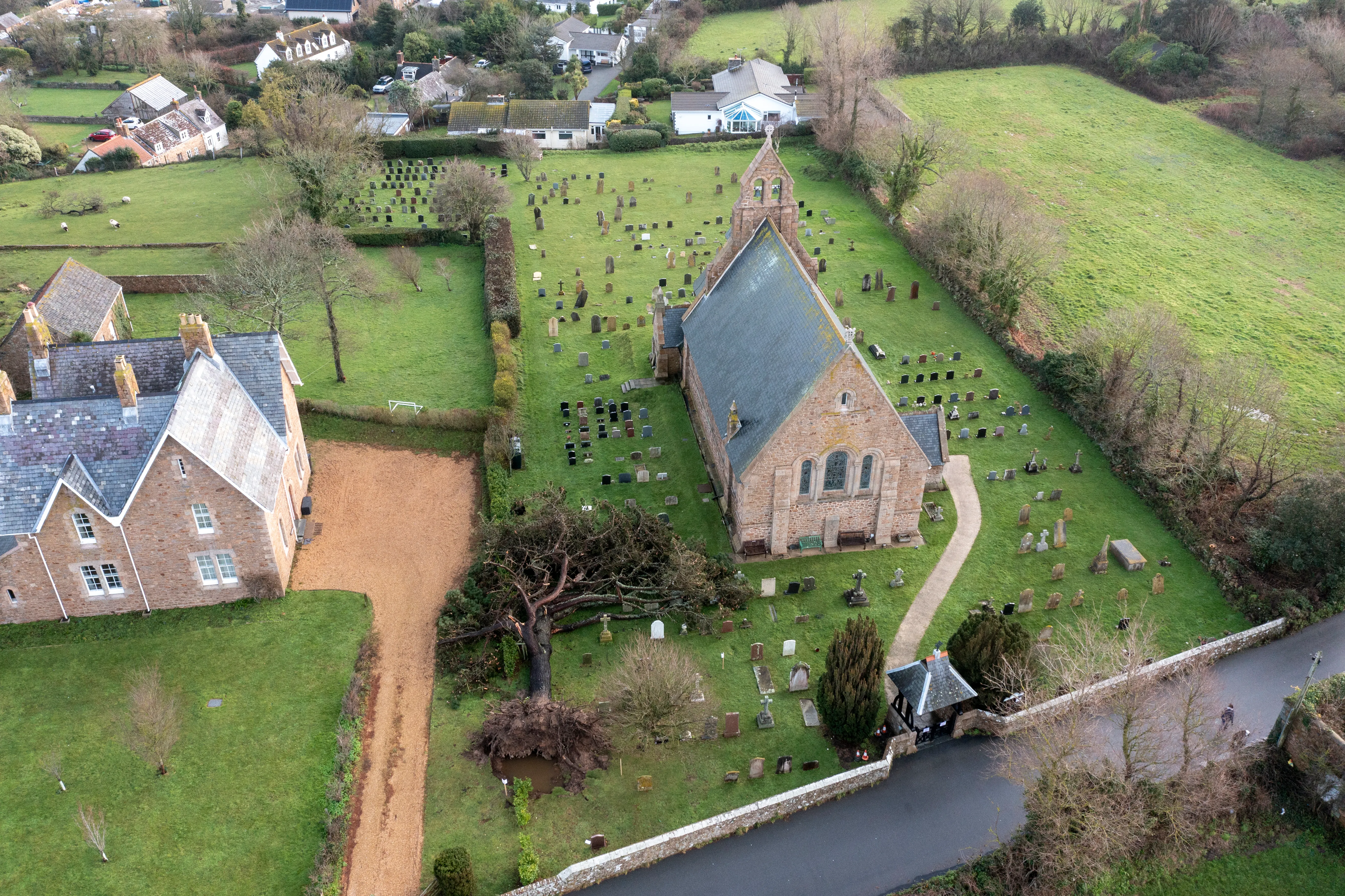 In at no.5... Goretti and Guernsey’s top 10 storms