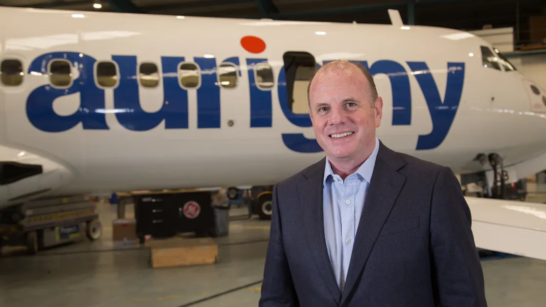 Aurigny chairman Andrew Haining said signing up to partner with easyJet was a simple decision for the airline and one that brings with it a great opportunity. (Picture by Chris George)