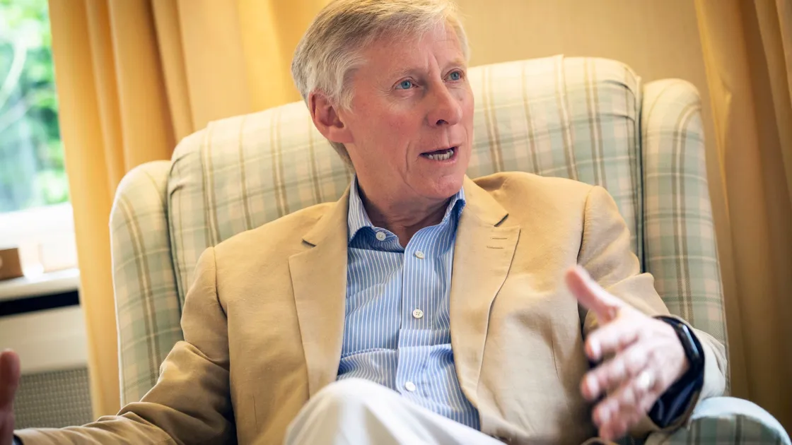 Lt-Governor Vice Admiral Sir Ian Corder, who had just assumed his final sea-going command, recalls the events of 9/11. (Picture by Sophie Rabey, 29972695)