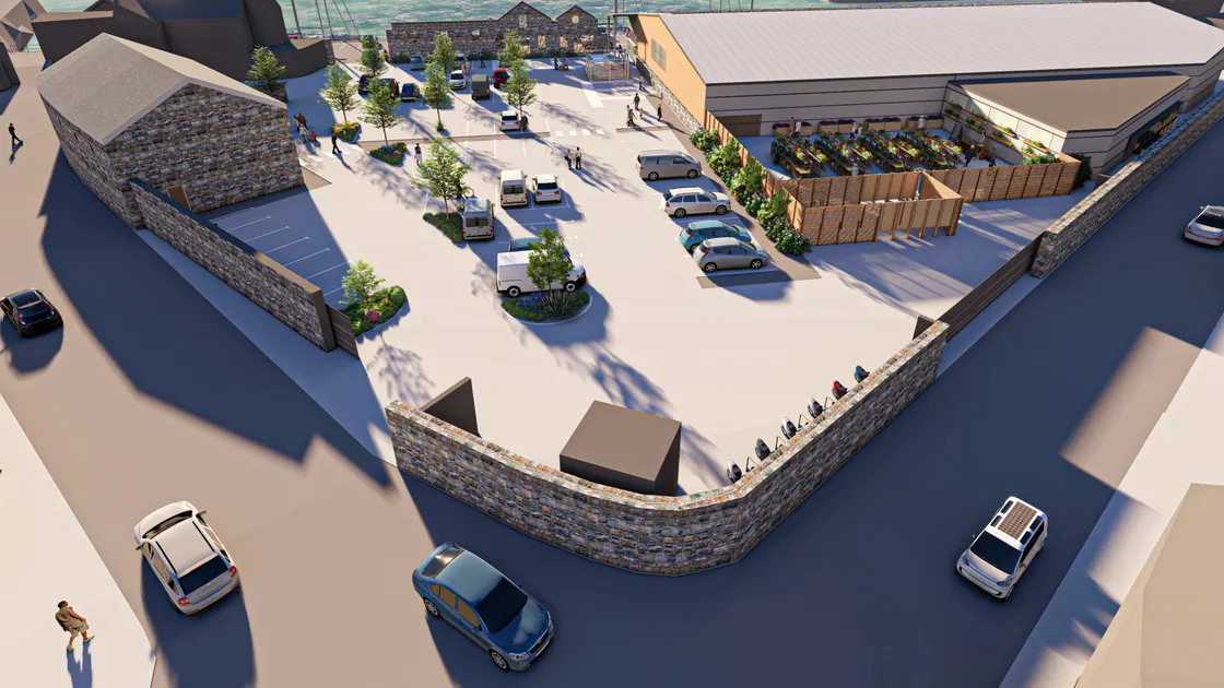 It is proposed 2,166sq. m of retail be created on the site of the former Quayside homeware shop, which closed in 2015. (33319597)