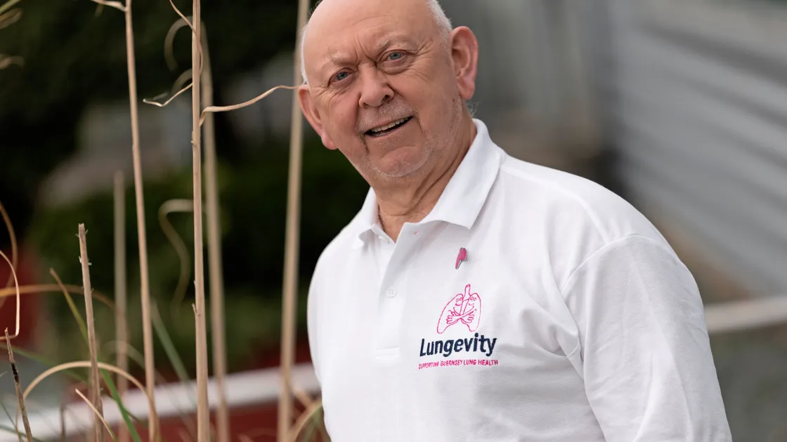 Phil Gallienne is chairman of the charity Lungevity. (Picture by Peter Frankland, 34007241)
