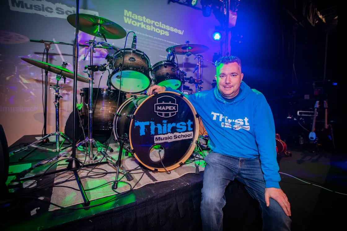 Thirst Music School director Wayne Mahy. (Picture by Sophie Rabey, 29554589)