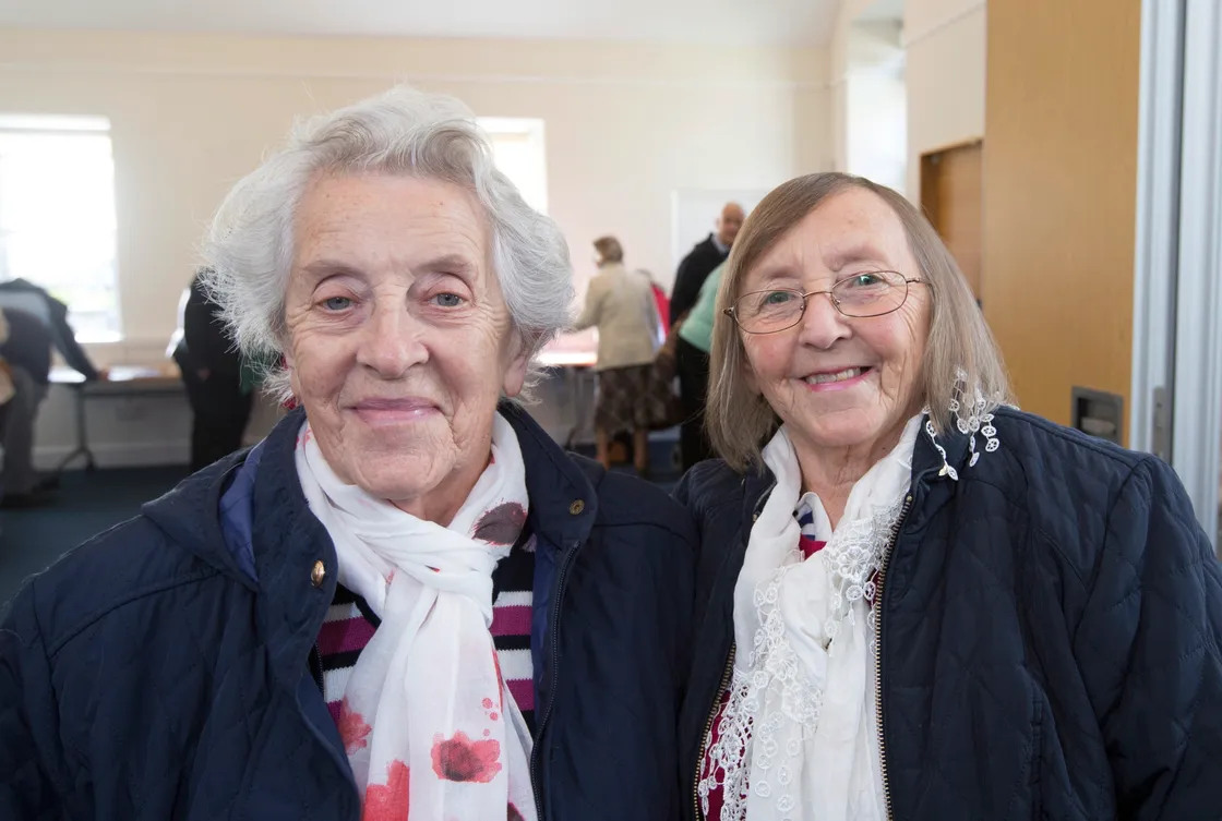 Sisters who were pupils at St Saviour’s School Joyce Anderson, 82, left, and Joan Anderson, 79. (28836801)
