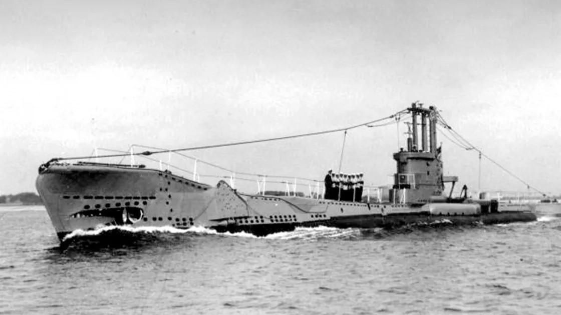 HMS Affray submarine sunk in 1951. (29435160)