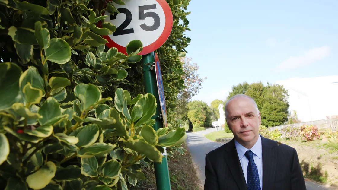 Environment and Infrastructure president Deputy Barry Brehaut saw the committee's proposed changes to speed limits accepted by the States today. (Picture by Adrian Miller, 24001755)