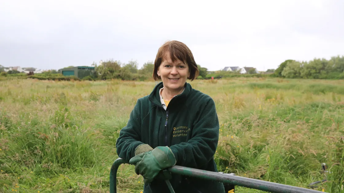 Guernsey Conservation Volunteers group coordinator Angela Salmon. (Picture by Adrian Miller, 28973368)
