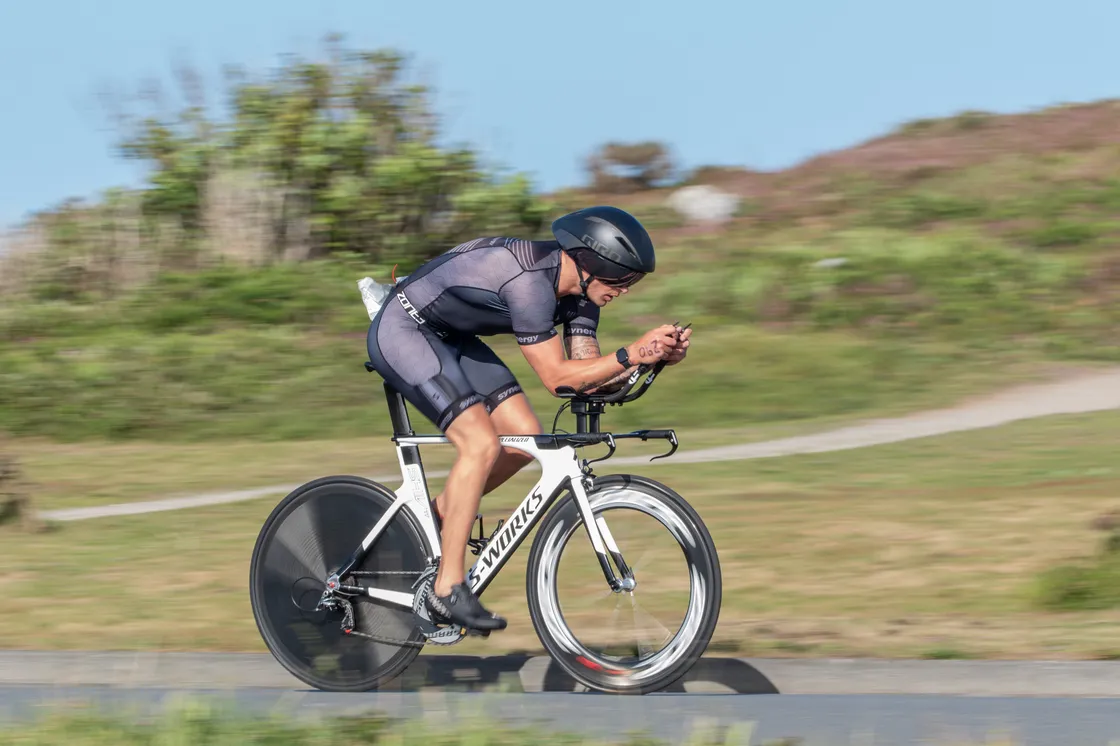 Jack Domaille competing at the Pembroke Super Sprint in June.