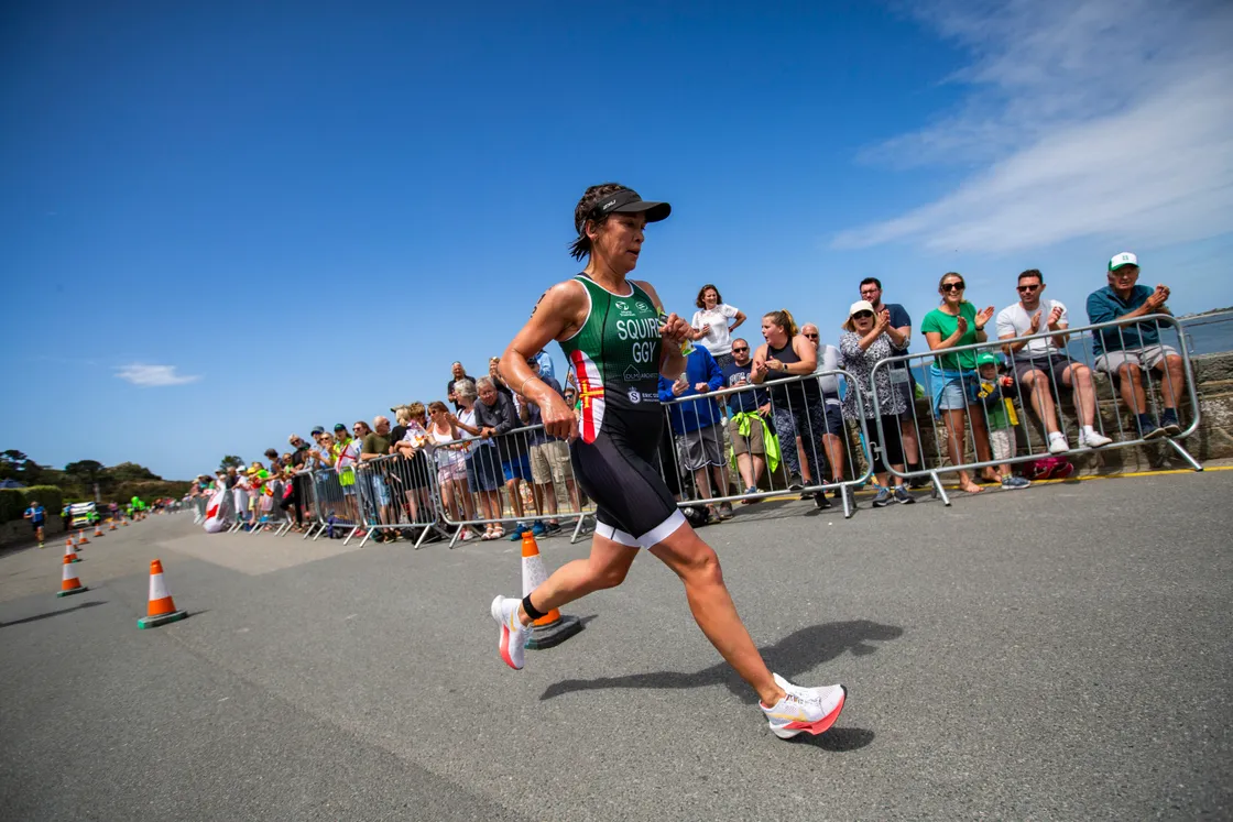 ‘As proof that fitness can return after cancer treatment, she even made the triathlon squad for the Guernsey 2023 Island Games.’