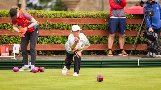 Double Rose gold for Guernsey at the bowls