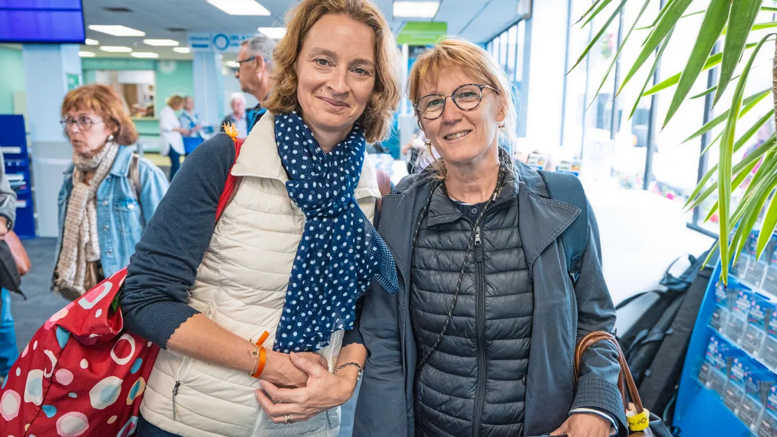 Valentine Govindin and her friend Sandrine Le Stieu visited the island to celebrate a significant milestone in their friendship.