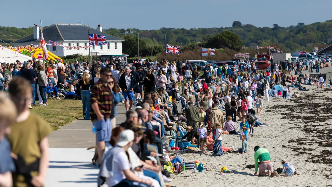 For the past few years the biggest celebration outside town has been at L’Eree on the west coast, which was visited by Princess Anne during this May’s celebrations