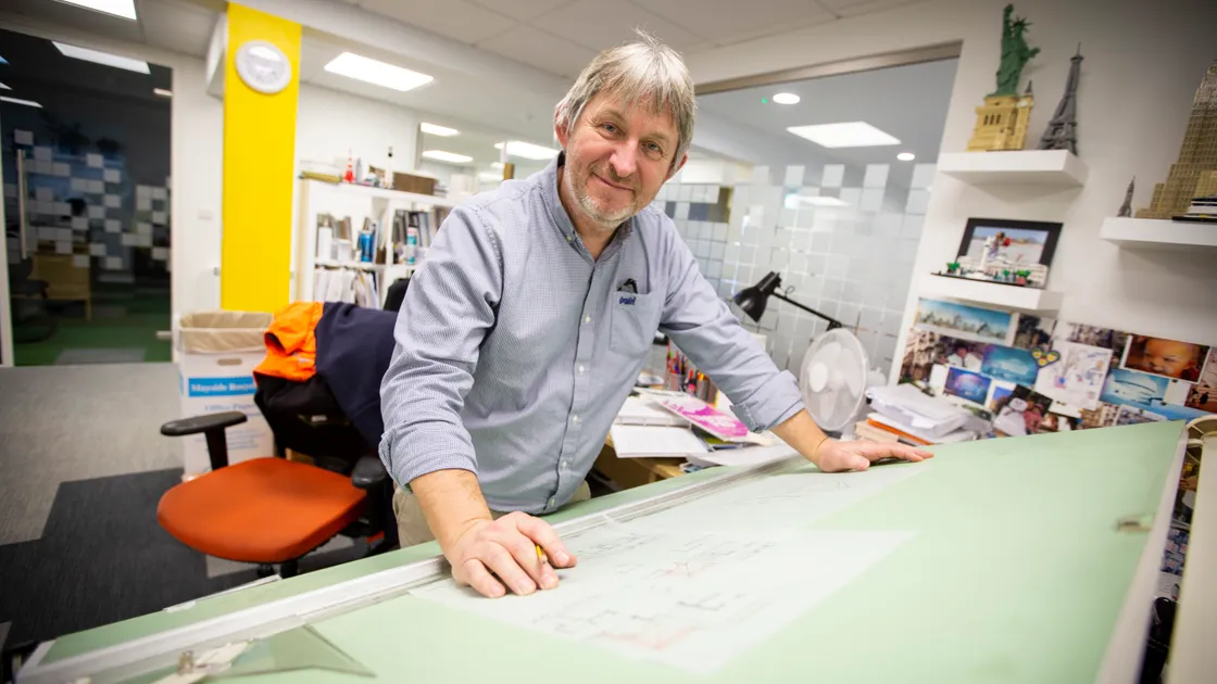 Andrew Merrett, Lovell Ozanne director and architect. (Picture by Luke Le Prevost, 31764053)