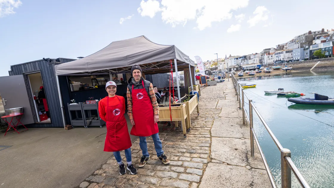 Ki-Ot owners Tan and Paul Blondin, who also run Atan on the Bridge.