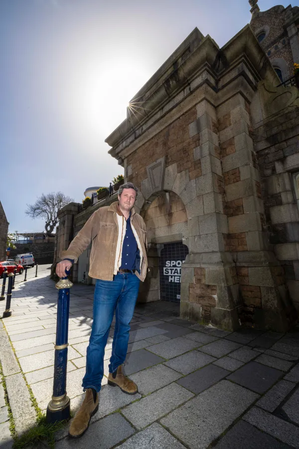 The principal sculpture is intended to be placed on the large plinth in front of the Market building, to the left of the Market Steps.
