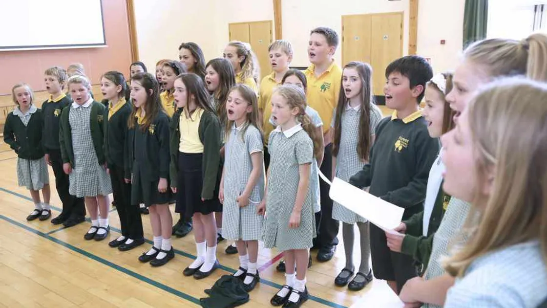 VIDEO Forest School choir learns Sarnia Cherie