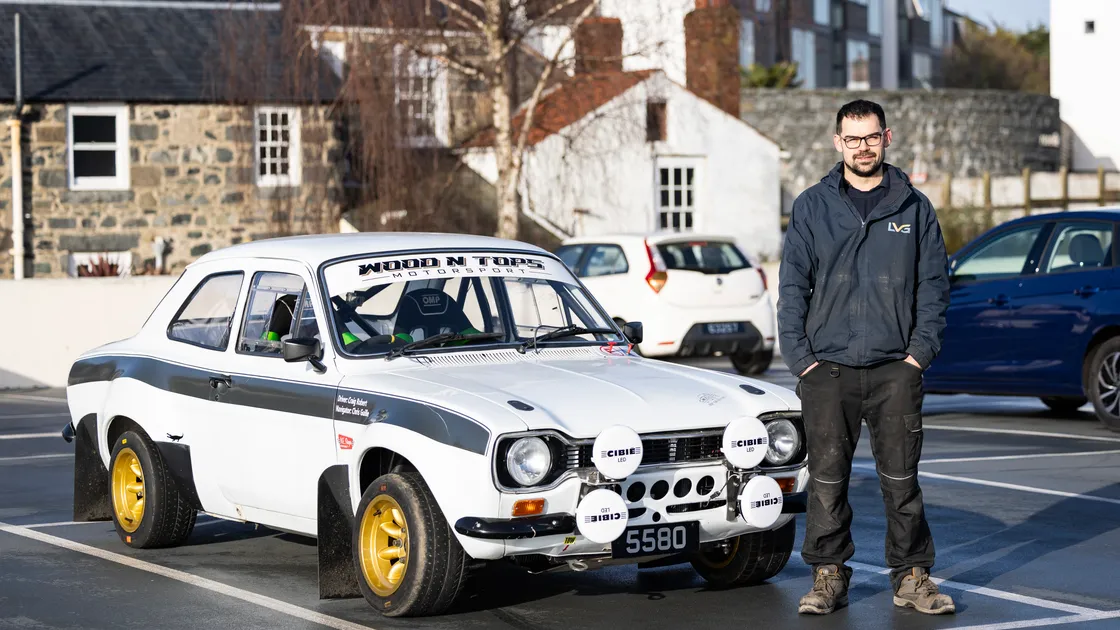 Driver Craig Robert (pictured) and navigator Chris Guille go into next week’s rally as second seeds after finishing as the top local crew last year
