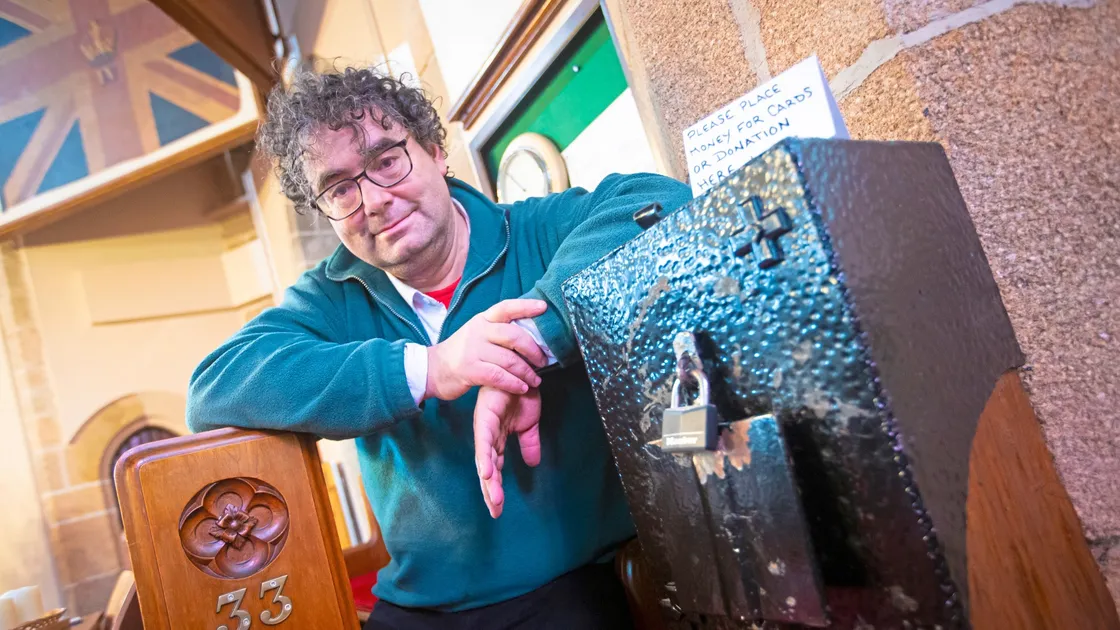 Rev. Adrian Datta said the theft had caused 'marked sadness'. (Picture by Peter Frankland, 32843901)